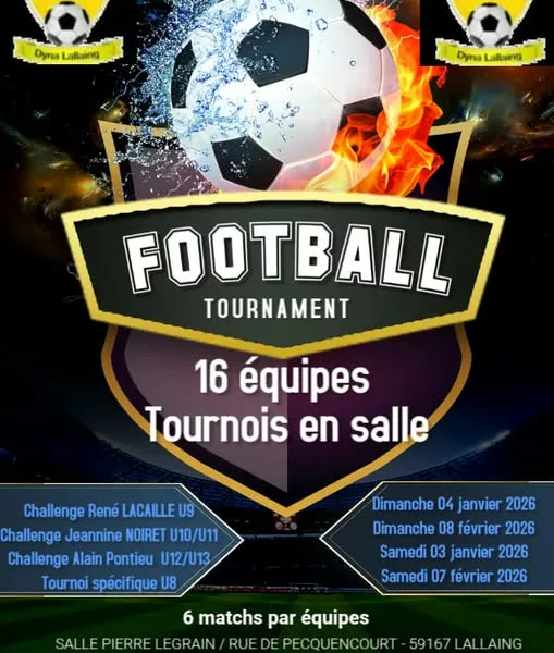 Tournoi 2026 U8 du DC Lallaing