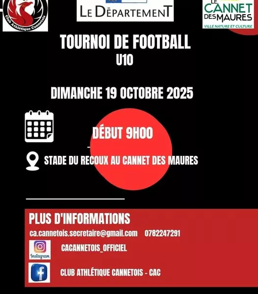 Tournoi 2025 U10 du CA Cannetois – Le Cannet-des-Maures