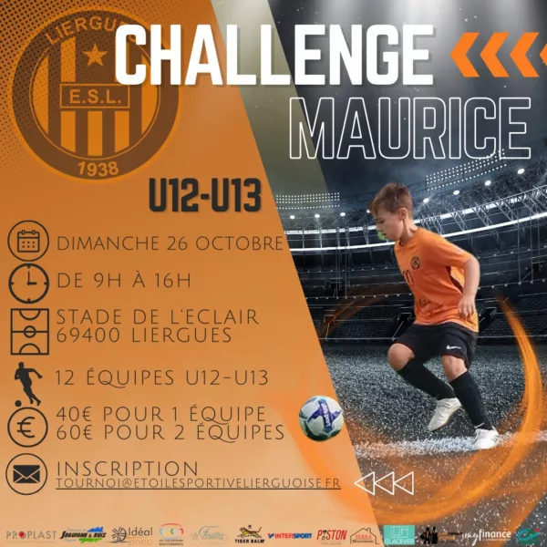 Challenge Maurice 2025 U13 de l’ES Liergues