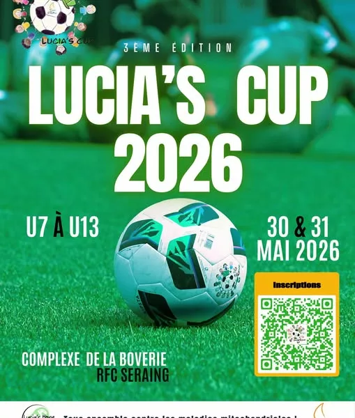Lucia’s Cup 2026 U7, U8, U9 & U13 du RFC Seraing