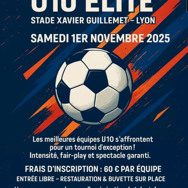 Tournoi 2025 U10 Élite – Lyon
