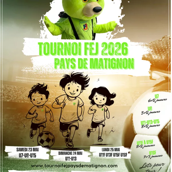 Tournoi FEJ Pays de Matignon 2026 U11F, U13F, U15F & U18F – Saint-Cast-le-Guildo