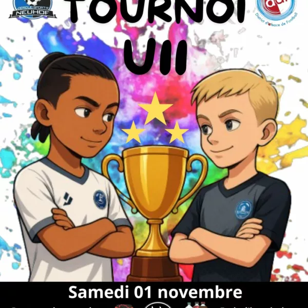 Tournoi Futsal 2025 U11 du CS Neuhof Futsal Strasbourg