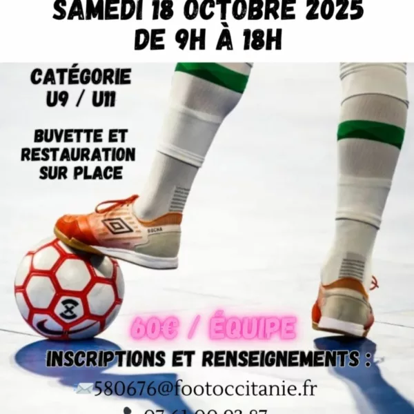 Challenge Ouways 2025 U9 & U11 du Futsal Sporting Narbonnais