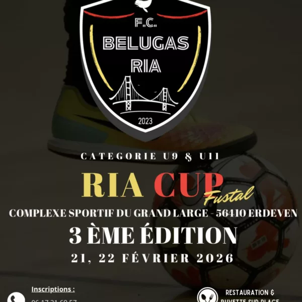 Ria Cup 2026 U11 du FC Belugas Ria – Erdeven