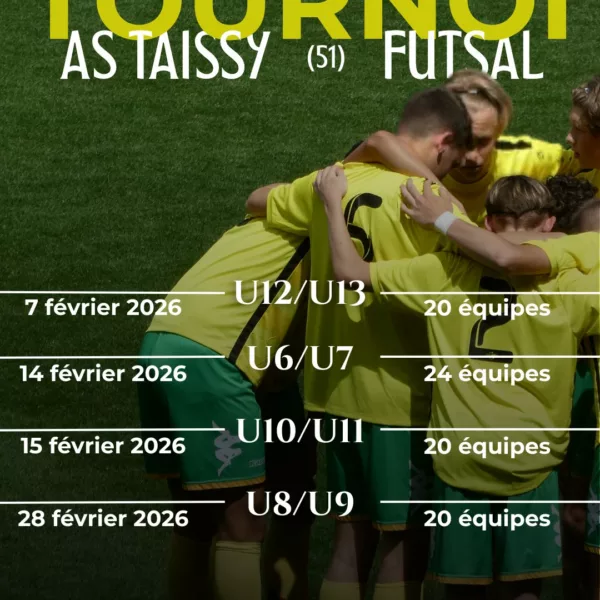 Tournoi Futsal 2026 U9 de l’AS Taissy