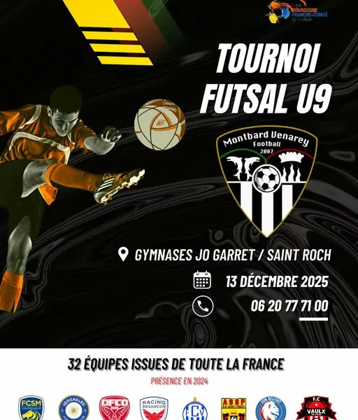 Tournoi Futsal 2025 U9 du Montbard Venarey Football – Venarey-les-Laumes