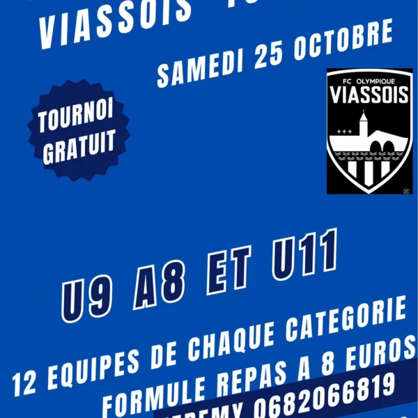 Tournoi U10 & U12 du FC Olympique Viassois – Vias