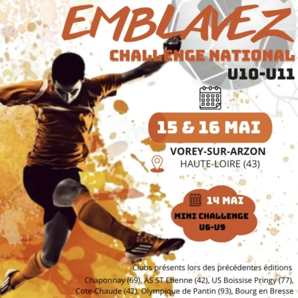 Emblavez Challenge National 2026 U10 – Vorey-sur-Arzon
