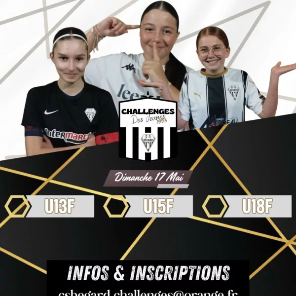Challenges des jeunes 2026 U13F, U15F & U18F du CS Bégard