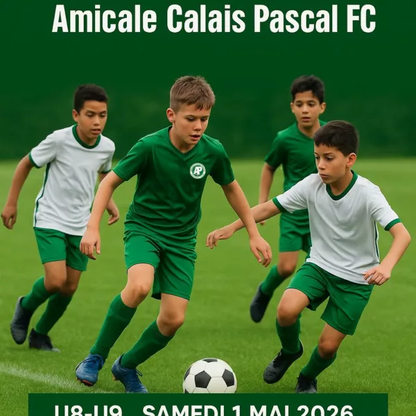Tournoi 2026 U11 de l&rsquo;Amicale Calais Pascal FC – Calais