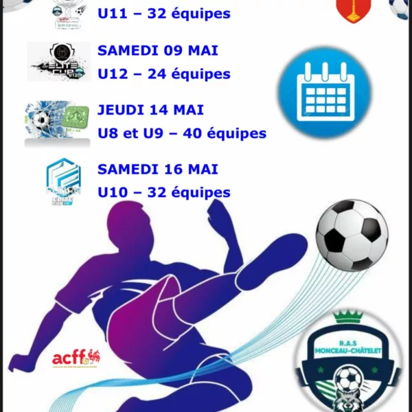 Tournoi International 2026 U10 du RAS Monceau-Châtelet – Châtelet