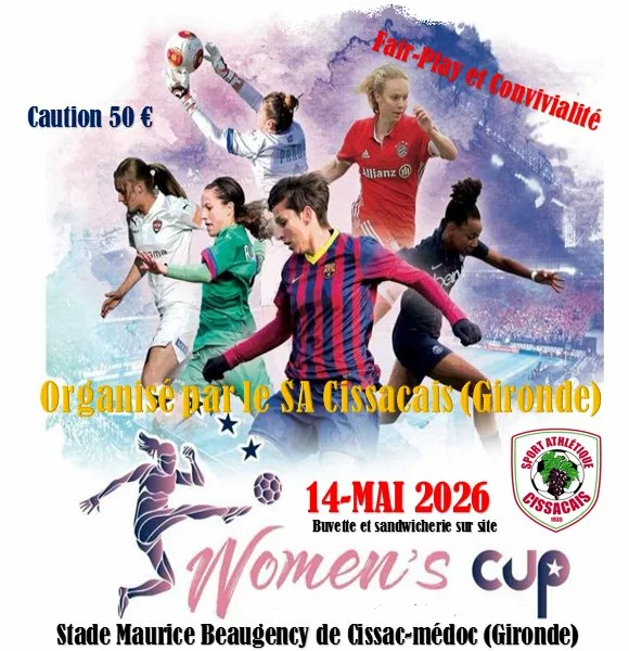 Tournoi National Féminin à 8 2026 Seniors F de Cissac-Médoc