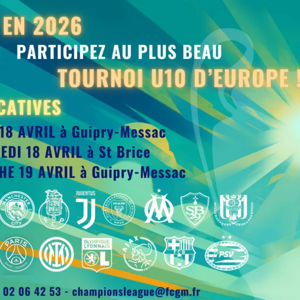 Tournoi FCGM 2026 U10 de Guipry-Messac Phase Qualificative Régionale – Guipry-Messac