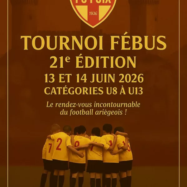 Tournoi Fébus 2026 U11 du FC Foix