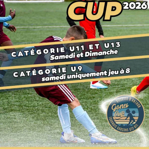 Gones Cup 2026 U9 – Villette d&rsquo;Anthon