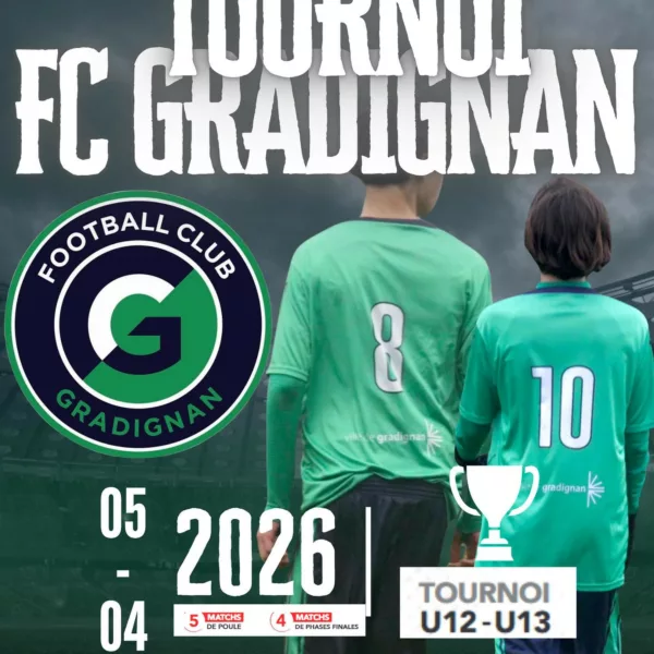 Tournois 2026 U13 du FC Gradignan