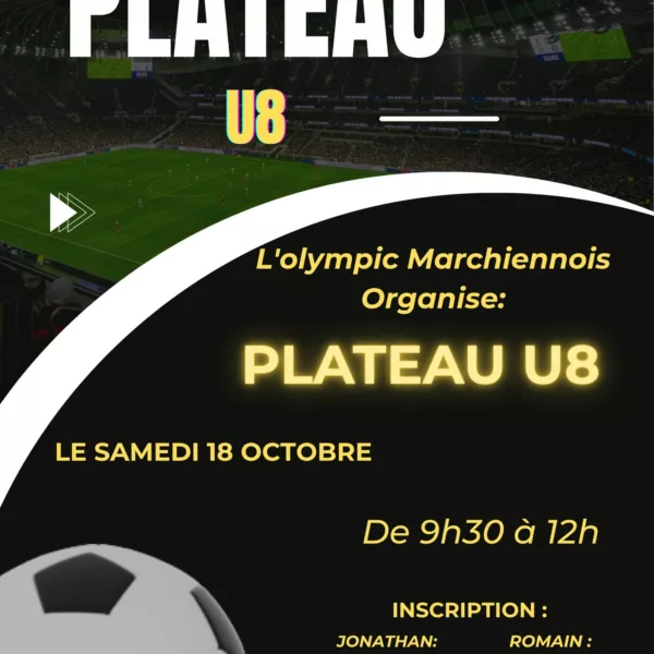 Plateau 2025 U8 de l’Olympic Marchiennois – Marchiennes