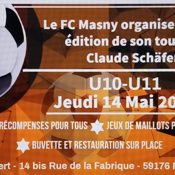 Tournoi Claude Schäfer 2025 U11 du FC Masny