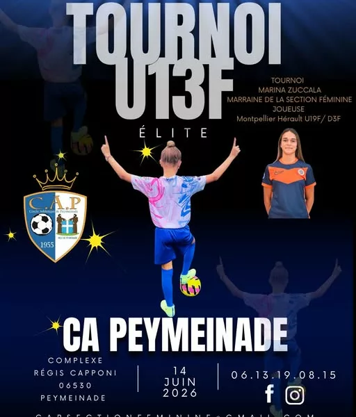 Tournoi 2026 U13F du CA Peymeinade