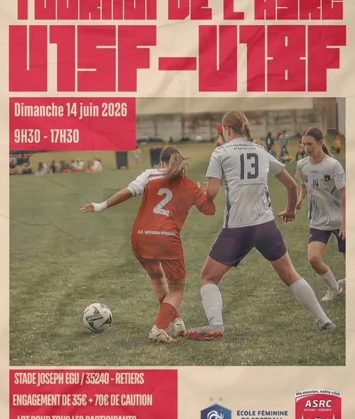 Tournois 2026 U15F & U18F de l&rsquo;AS Retiers Coësmes – Retiers