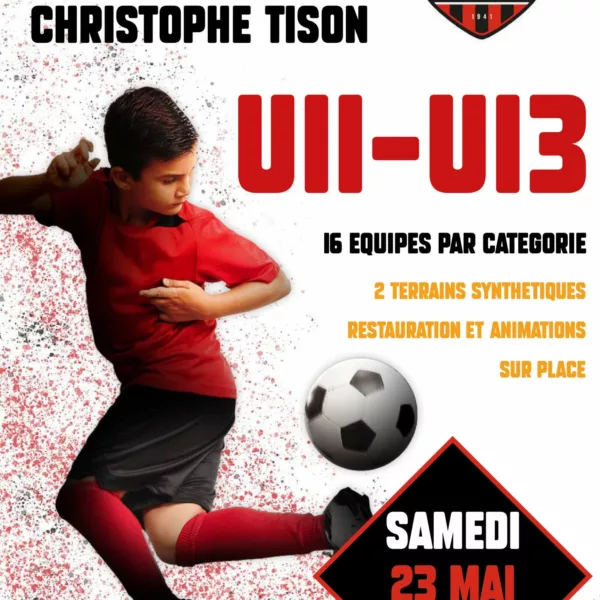Tournoi Christophe Tison 2026 U11 & U13 de la JASCM – Saint-Mars-du-Désert
