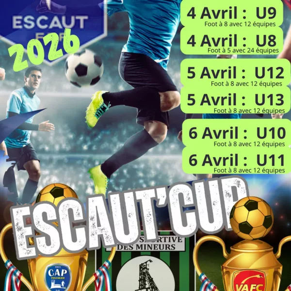 Escaut’Cup 2026 U12 & U13 de l’USM Waziers