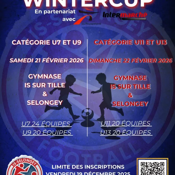 Winter Cup 2026 U11 & U13 Selongey