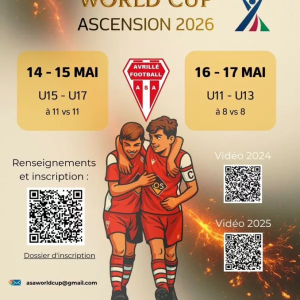 Macron Cup 2026 U15 & U17 de l&rsquo;ASA – Avrillé