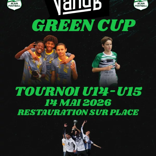 Green Cup 2026 U15 de l&rsquo;ES Blain