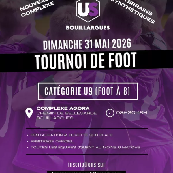 Tournois 2026 U9 de l’US Bouillargues