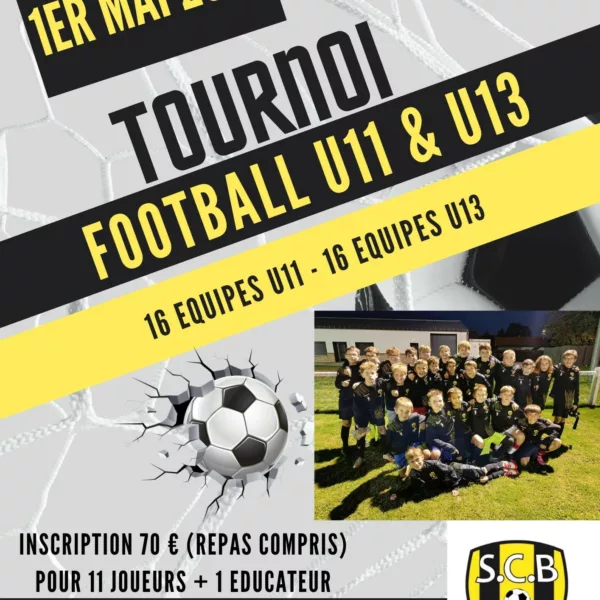 Tournoi 2025 U11 & U13 du SC Bourbourg