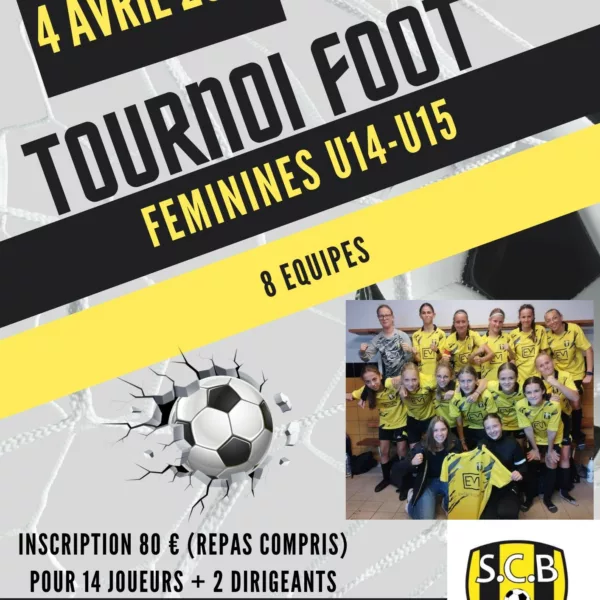 Tournoi 2025 U15F du SC Bourbourg