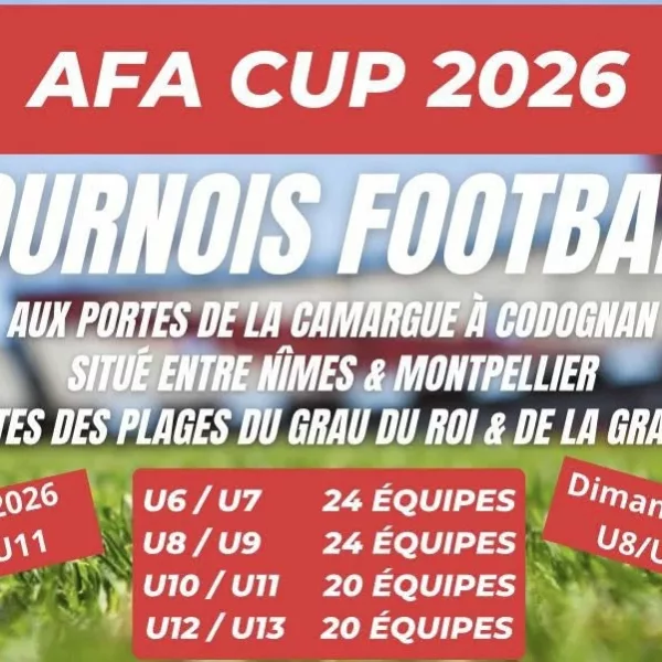AFA CUP 2026 U7 & U11 All Five Académie de Codognan