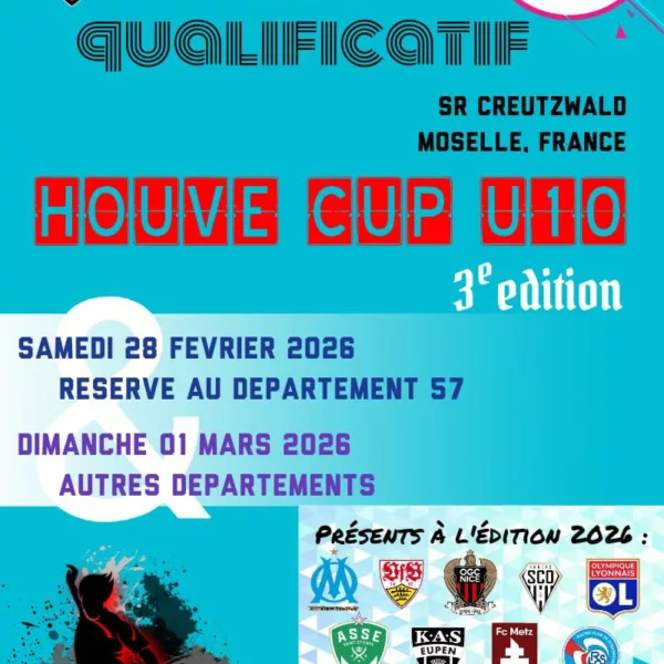 Houve Cup Qualificatif Hors Département 57 2026 U10 du SR Creutzwald