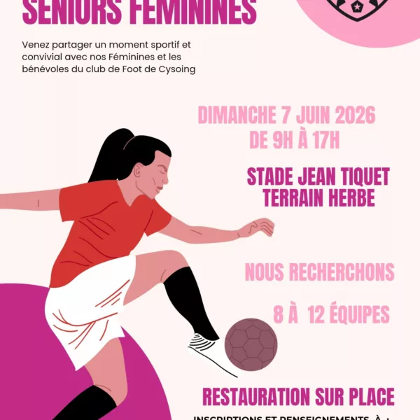 Tournoi 2026 Seniors F du EACCWB – Cysoing