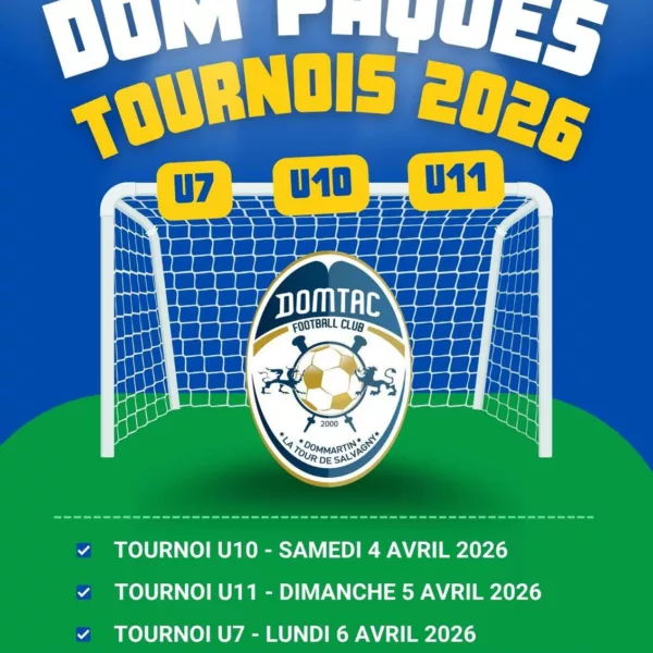 Dom’Pâques 2026 U7 du DOMTAC FC – Chazay-d’Azergues