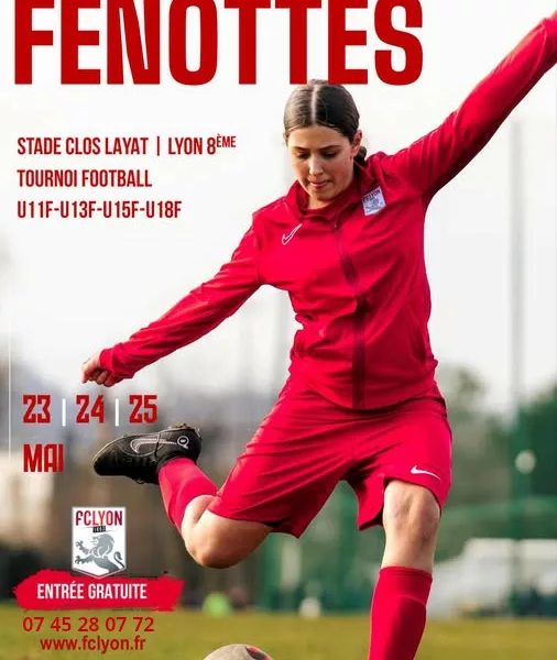 Tournoi de Fenottes 2026 U11F & U15F du FC Lyon
