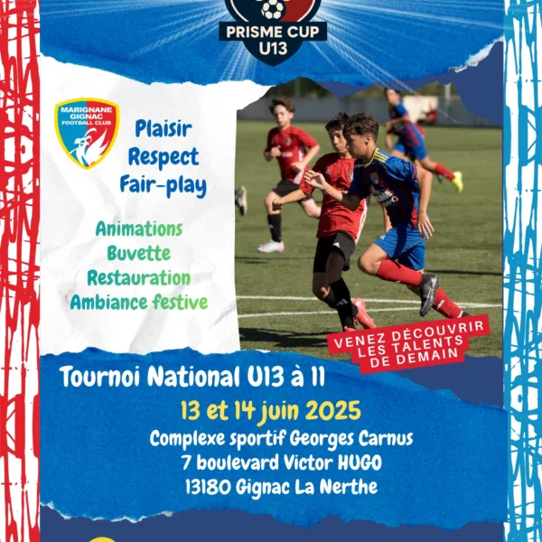Prisme Cup 2026 U13 du Marignac Gignac FC – Gignac-la-Nerthe