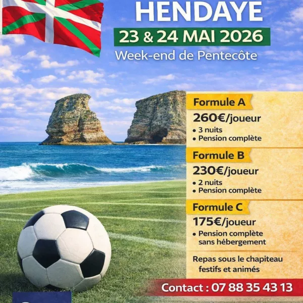 Tournoi 2026 Vétérans de l&rsquo;AVHU – Hendaye