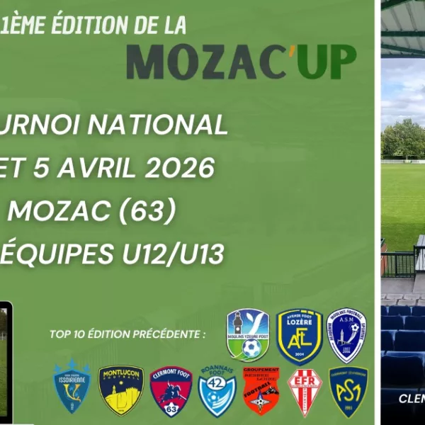 Mozac Cup 2026 U13 de l&rsquo;US Mozac