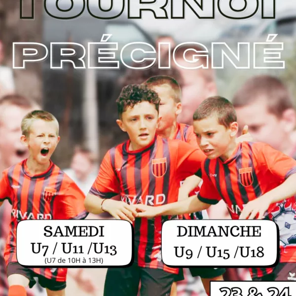Tournois 2026 U9, U15 & U18 de l’US Précigné