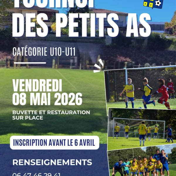 Tournoi des Petits As 2026 U11 du Targon-Soulignac FC – Targon