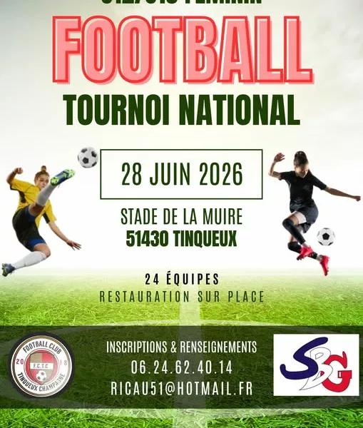 Tournoi National 2026 U13F de Tinqueux