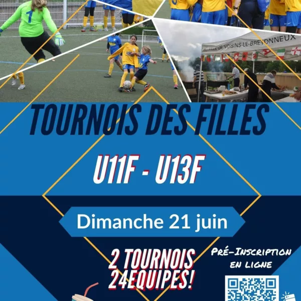 Tournois 2026 U11F & U13F du Voisins FC – Voisins-le-Bretonneux