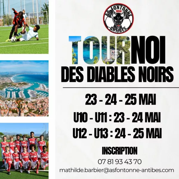Tournoi 2026 U10 & U11 de l&rsquo;AS Fontonne Antibes