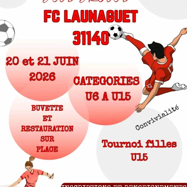 Tournoi dels Drolles 2026 U10, U11, U12, U13, U15 & U15F – Launaguet