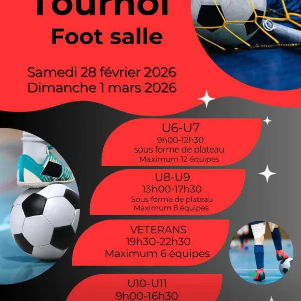 Tournoi Futsal 2026 U11 de l’USSM Loos-en-Gohelle
