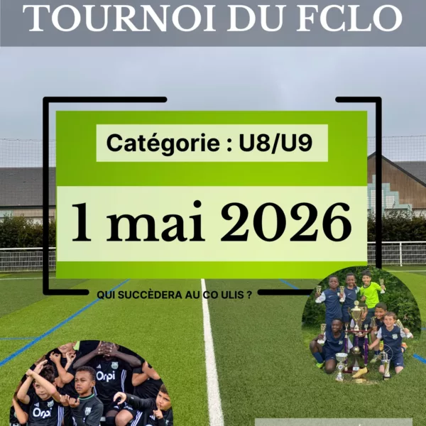 Tournoi 2026 U9 du FCLO – Lucé