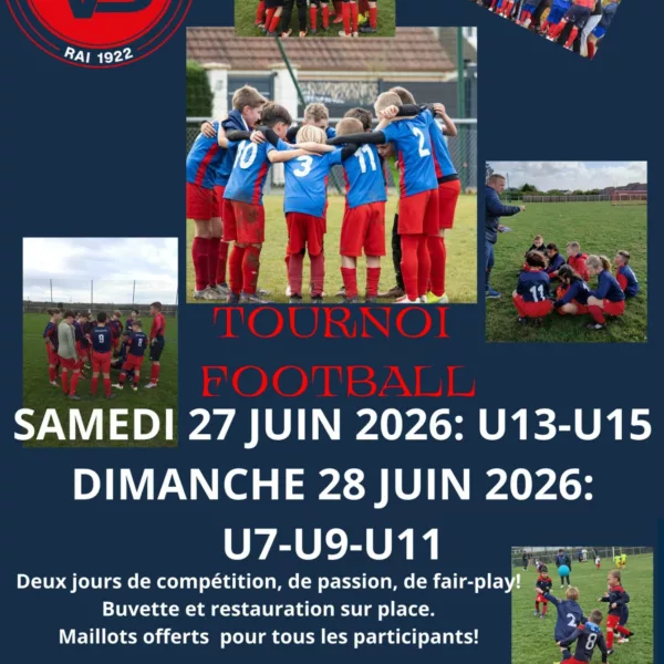 Tournoi 2026 U7, U9 & U11 du Vedette de Boisthorel – Rai